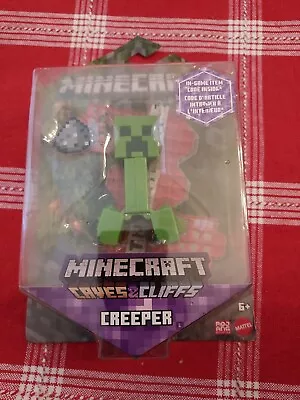 Minecraft Caves & Cliffs Action Figure: CREEPER W/ In-Game Code Inside • $9