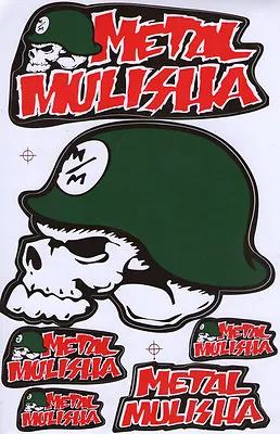 New 1 Metal Mulisha Motocross Racing Graphic Stickers. 1 Sheet (st86)  • $3.99