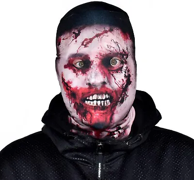 Clearance Zombie Mask | Halloween Face Mask | Lycra Fabric Faceskinz | Sale • £9.99
