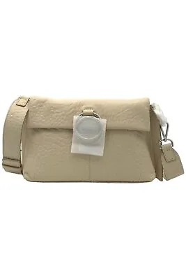 Vince Camuto Bubble Lamb Leather Livy Crossbody Bag Warm Vanilla • $67.99