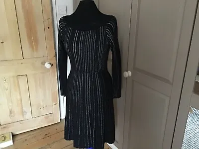 £25 • Buy Silver Striped Party Dress