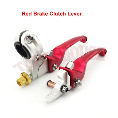 Red Brake Clutch Lever For Lifan YX 125 140 150 160cc  SSR Piranha Pit Dirt Bike • $51.31