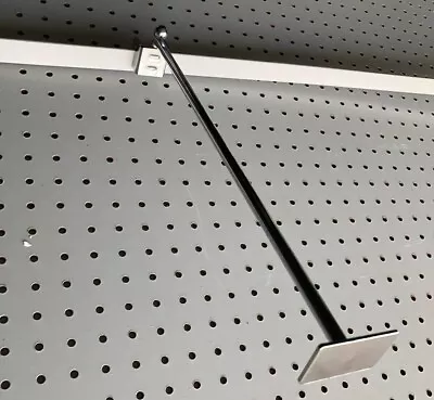 $24.99 • Buy Lot Of 5 One Ball Heavy Hanger Waterfall Peg Hooks Crossbar Gondola Shelving