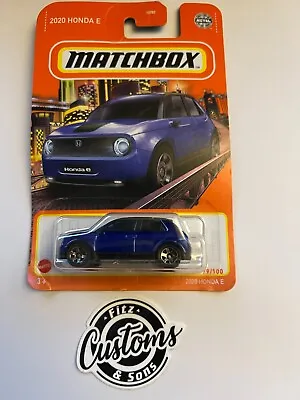 Matchbox 2020 Honda E Blue • $0.99