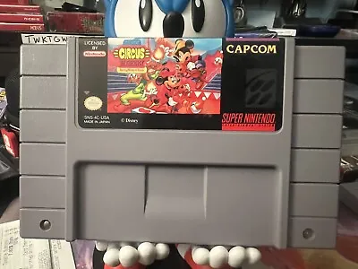The Great Circus Mystery Mickey Mouse (Super Nintendo SNES 1994) - Tested Cart • $24.99