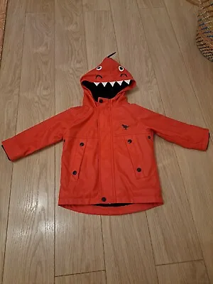 £0.99 • Buy Next Toddler Red Dinosaur Rain Coat 2-3 Years