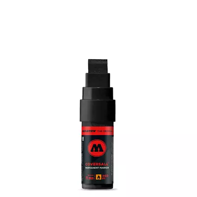 Molotow COVERSALL 460PI 15mm Broad Tip Permanent Black Ink Marker Graffiti Art • $10.89