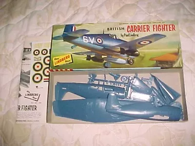 Lindberg F6f Hellcat British Carrier Fighter Kit No. 558:100 • $49