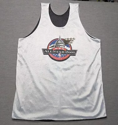 Vintage NBA Washington DC 2001 All Star Game Reversible Practice Jersey Size XL • $80