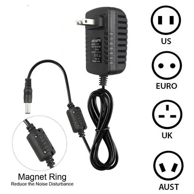 12V Adapter For HOMEDICS SBM-200 Back Massager Shiatsu Cushion Power Supply • $9.99