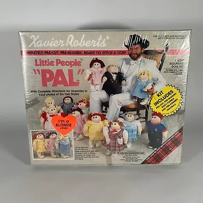 Vintage 1982 Xavier Roberts Little People  Pal  Kit Unopened Blonde #9500 • $49.95