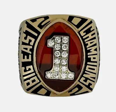 Player 2002 Miami Hurricanes NCAA Big East Champions 🏈 10K Championship Ring! • $4500
