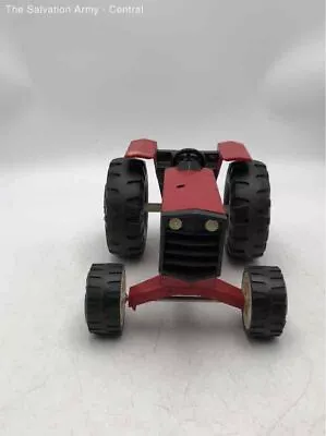 Vintage Tonka Red Black Diecast Metal Steering Wheel Farm Tractor • $11.50