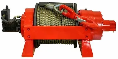 Hydraulic Winch - 29700 LBS Cap - 13.5 Tons - Air & Manual Clutch - Commercial • $10516.20