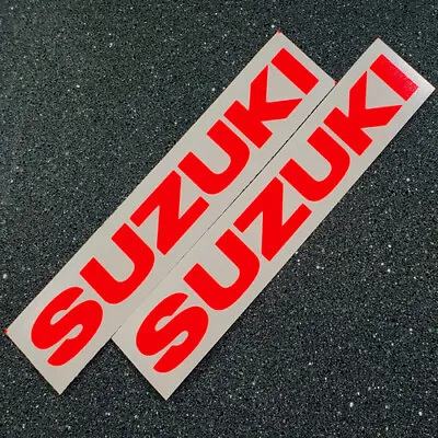 Suzuki Decal S Neon Red 1000 Gsxr R 85 Rmz 600 Gsx Drz 450 250 Moto Gp Srad 750 • $16.19