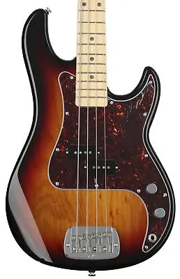 G&L LB-100 Bass Guitar - 3-tone Sunburst • $1699