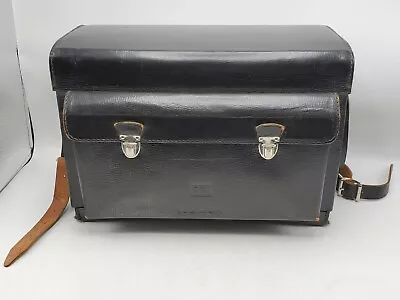 Vintage Omnica Hard Leather System Case Bag For Rangefinder Cameras Lenses Etc. • $72.16