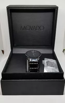 FARW101 Swiss Movado W/W 84 G1 3896A W/Box Links Pin Works But Needs Battery • $427.99