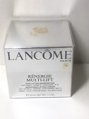 Lancôme Lancome Renergie Multi-Lift Redefining Lifting Cream 50ml SPF15 New • £44.99