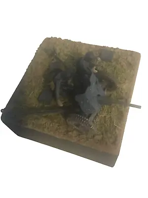 Pro Built 1/35 WW2 German PAK 36 Diorama With Figures And Weathering 1940 Scene • $65