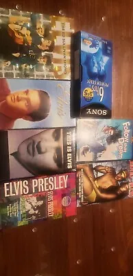 Elvis Presley Vhs Lot Ed Sullivan This Is Elvis Forever Elvis SEALED And More • $9.99