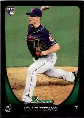 2011 Bowman Draft Vinnie Pestano RC #73 Cleveland Indians • $0.99