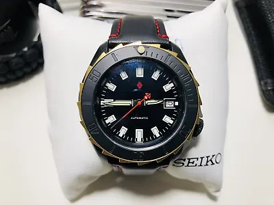 Seiko SKX007 Scuba Diver's 7S26-0020 Automatic DLC Coating Unique Dagaz Mod • $599
