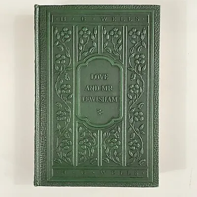 H.G. Wells - Kipps: The Story Of A Simple Soul HC 1924 Green Embossed Cover • $23.56