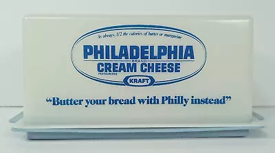 Kraft Philadelphia Cream Cheese Plastic Storage Container Canada Vintage • $29.99