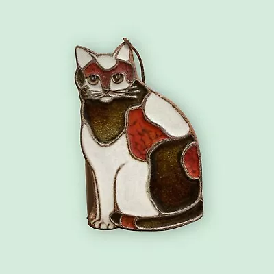 Mosaic Ceramic Cat Trivet /Wall Hanging By Victoria Littlejohn • $20