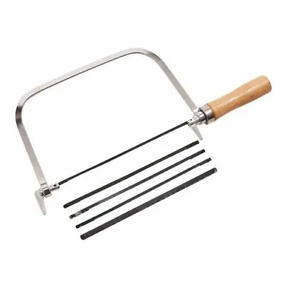 Coping Fret Saw Wooden Handle Steel Metal With Attachments  • £5.99