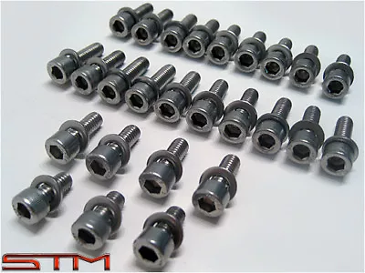 Mitsubishi Evolution 7 8 9 Stainless Allen Cap Valve Cover Bolt Kit Free Ship!!! • $30