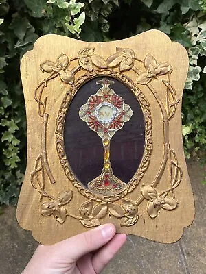 £45 • Buy Vintage Religious Devotional Image In Edwardian Frame