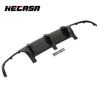 Rear Bumper Diffuser Carbon Fiber Printing For 08-11 Mercedes Benz W204 C-Class • $150