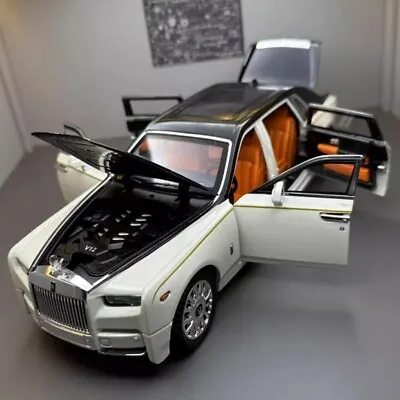 1/18 Rolls Royce Phantom 1:18 Luxury Diecast Model Car Toy Kids Adults Lux Gift • £92.95