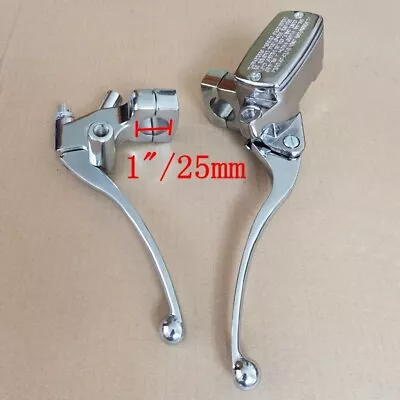 Brake Master Cylinder Clutch Lever For Yamaha XVS1100 V-Star 1100 1999-09 Chrome • $42.76