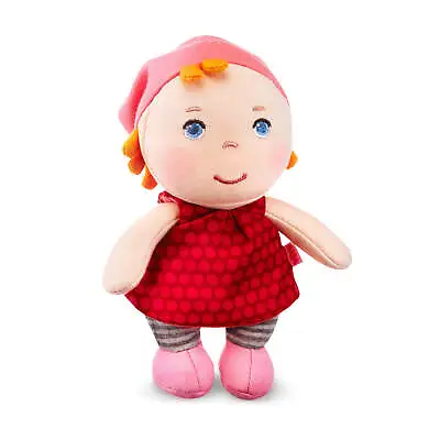 HABA Mini Soft Doll Hertha - Tiny 6  First Baby Doll From Birth And Up • $14.99