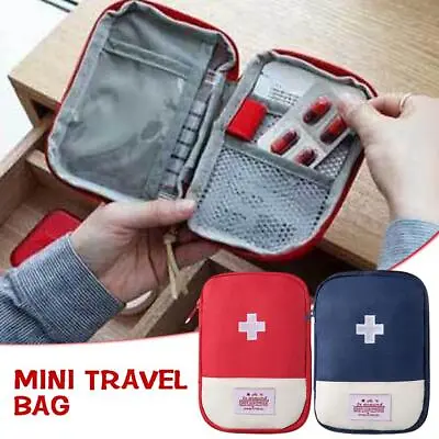 £3.68 • Buy First Aid Carry Kit Bag - Case Box Pouch - Medical Emergency Survival Empty