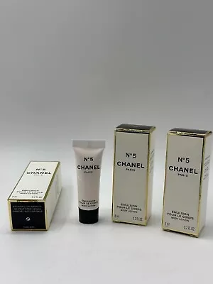 1 X VINTAGE CHANEL NO.5 PERFUMED BODY LOTION MINI 6ML • £16.69