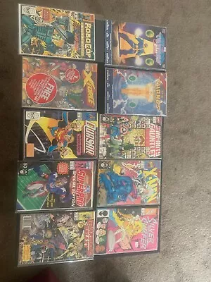 Marvel LOT (10)  Thanos Quest Vol 1-2  Infinity Gauntlet Silver Surfer X-Force • $70