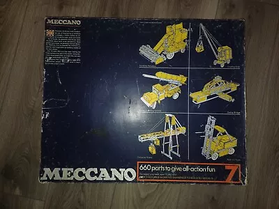 Meccano 1970s Set 7100% Complete With Manuals. • £75