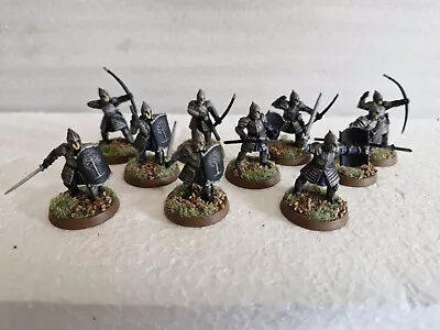 Lord Of The Rings Warhammer Minas Tirith Warriors X10 Tabletop Ready • £10