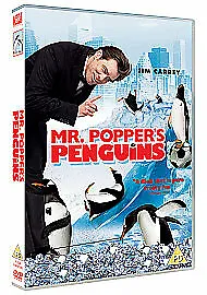 Mr Popper's Penguins DVD (2012) Jim Carrey Waters (DIR) Cert PG ***NEW*** • £2.41