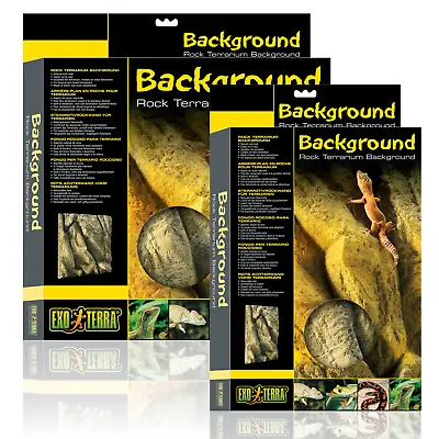£11.65 • Buy Exo Terra Foam Background Natural Looking Terrarium Vivarium 3D Rock Reptile
