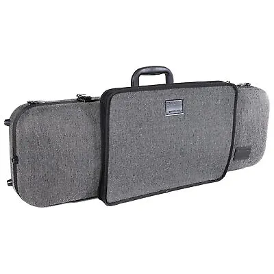 GEWA Violin Case Bio-S Oblong 4/4 Grey/Black Music Pocket & Subway Handle • $140.40