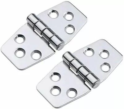 2X Marine Boat Stainless Steel Strap Hinge 3  X 1.5  Door Hinges Hardware • $12.16