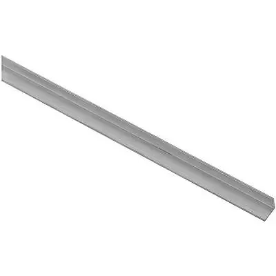 (5)- Aluminum Mill Finish 1/16  X 1/2  X 1/2  X 4' Solid Angle Iron N247262 • $49.99