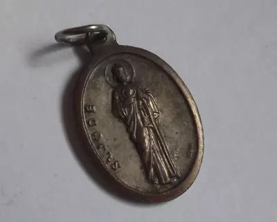 Vintage Medal St Saint Jude Pray For Us Patron Of Hope Impossible Causes Italy • $5