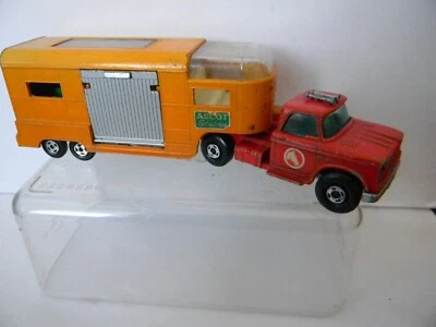 £5.99 • Buy Matchbox Super Kings K-18 Dodge Tractor & K-19 Articulated Horse Van  1971