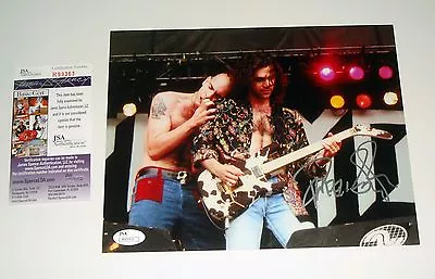 Dweezil Zappa Signed Color 8x10 PHOTO Old School Live With Amid JSA CERT • $40